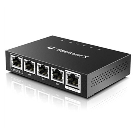 Ubiquiti | EsgeRouter ER-X | No Wi-Fi | 10/100/1000 Mbit/s | Ethernet LAN (RJ-45) ports 5 | Mesh Support No | MU-MiMO No | No mo